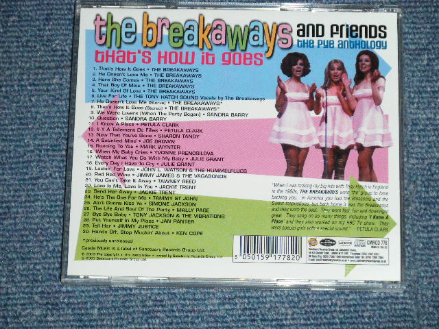 画像: The BREAKAWAYS and Friends - THAT'S HOW IT GOES : THE PYE ANTHOLOGY  ( MINT-/MINT )   / 2003  EUROPE ORIGINAL Used CD 