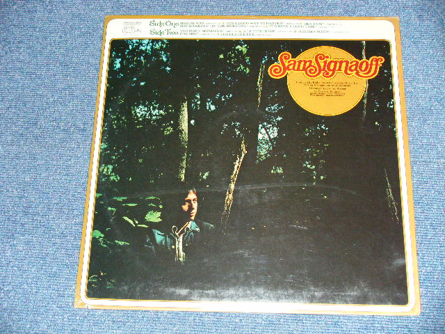 画像: SAM SIGNAOFF - SAM SIGNAOFF ( BLUESY , ACID FOLK )  ( SEALED ) / 1972 US AMERICA ORIGINAL "BRAND NEW SEALED" LP 