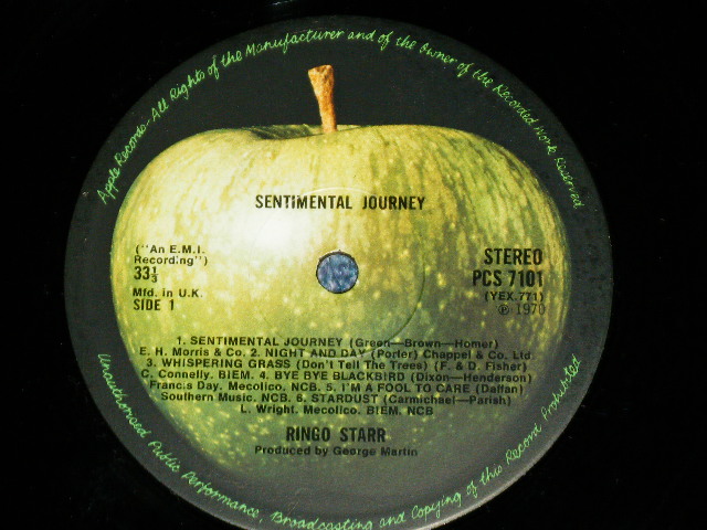 画像: GEORGE HARRISON - DARKHORSE ( 2U/2U )  ( Ex/MINT- )  / 1974 UK ENGLAND ORIGINAL Used LP 