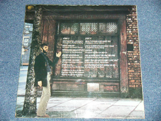画像: RINGO STARR - SENTIMENTAL JOURNEY ( Martix # 1U/1U ) ( Ex++/Ex+++ ) / 1970 UK ENGLAND  ORIGINAL Used LP 