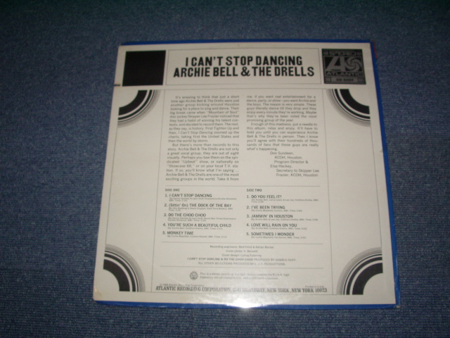 画像: ARCHIE BELL & THE DRELLS - I CAN'T STOP DANCING (SEALED, CUR OUT) / 1968? US AMERICA ORIGINAL? STEREO Sealed LP 