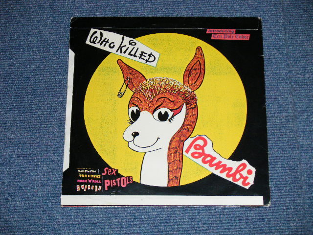 画像: SEX PISTOLS -SILLY THING : WHO KILLED BAMBI ( Ex++/Ex+ )  / 1979  UK ENGLAND  ORIGINAL Used 7" Single with PICTURE SLEEVE 