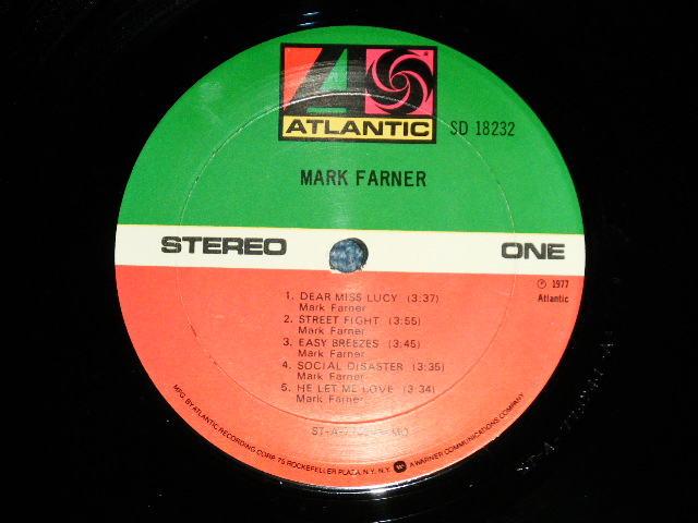 画像: MARK FARNER of GFR GRAND FUNK RAILROAD  -  MARK FARNER  ( Ex+++/MINT-+)    / 1977  US AMERICA ORIGINAL "PROMO"  Used LP 