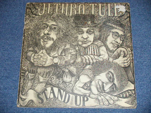 画像: JETHRO TULL - STAND-UP (Matrix # +A2 / no credit ) ( Ex-/ Ex++)  /  1969 UK ENGLAND ORIGINAL 2nd press "PINK Label with WHITE 'i' Logo on Label"  Used LP