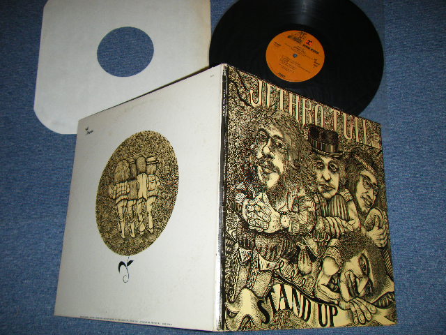 画像1: JETHRO TULL - STAND-UP (Matrix # 30934  RS 6360 A 1-J  / 30935  RS 6360 B  1D ) ) ( Ex++/Ex+++   /  1969 USA AMERICA ORIGINAL 2nd Press "BROWN with 'r' Logo on Top Label"   Used LP