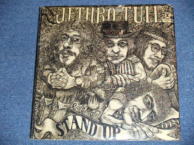 画像: JETHRO TULL - STAND-UP (Matrix # 30934  RS 6360 A 1F / 30935  RS 6360 B  1D ) ) ( Ex-/Ex++ Looks:;Ex )  /  1969 USA AMERICA ORIGINAL 1st Press "ORANGE & BROWN with 'W7' 'r' Logo on Top Label"   Used LP