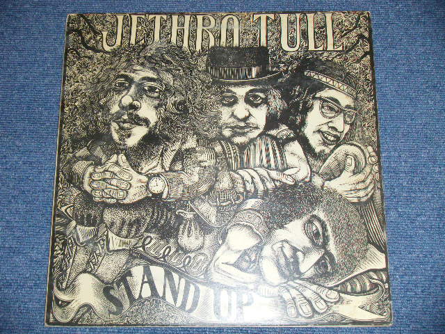 画像: JETHRO TULL - STAND-UP (Matrix # +A/+B ) ( Ex++,Ex-,Ex+++ / Ex++ Looks:Ex- )  /  1969 UK ENGLAND ORIGINAL 1st press "PINK Label with BLACK & ORANGE 'CIRCLE' Logo on Label"  Used LP