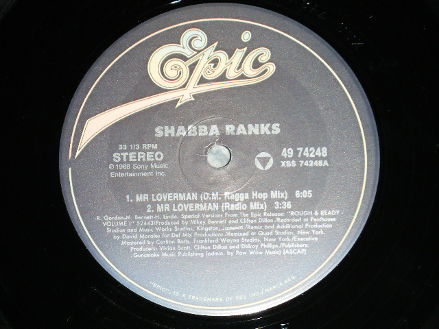 画像: SHABBA RANKS - MR. LOVERMAN ( MINT-/MINT-) /  1997 US AMERICA  ORIGINAL Used LP 