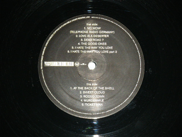 画像: The KILLS - NO WOW ( Ex++/MINT-  )   /  2005 US AMERICA ORIGINAL Used LP 