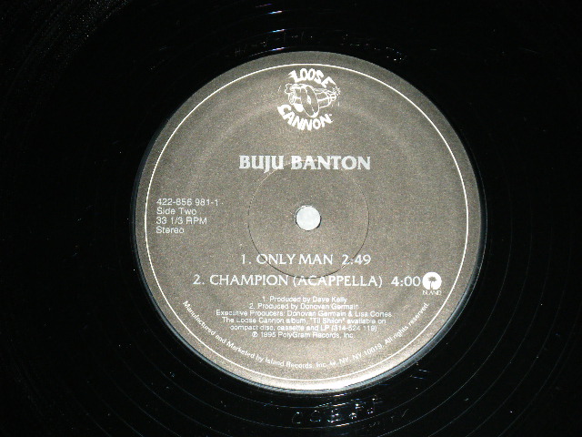 画像: BUJU BANTON - CHAMPION  ( MINT-/MINT) /  1995  US AMERICA  ORIGINAL Used LP 