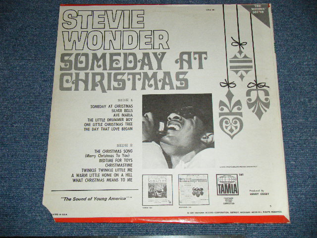 画像: STEVIE WONDER - SOMEDAY AT CHRISTMAS  ( Ex+/Ex+++,Ex+++ Looks:Ex+) / 1967 US AMERICA ORIGINAL "STEREO" Used LP