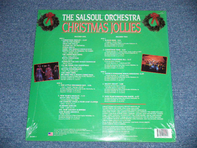 画像: The SALSOUL ORCHESTRA - CHRISTMAS JOLLIES ( SEALED ) / 1993 US AMERICA ORIGINAL "BRAND NEW SEALED" 2-LP's 