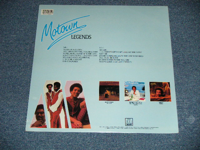 画像: SMOKEY ROBINSON and The MIRACLES -MOTOWN LEGENDS ( SEALED ) /  1985 US AMERICA ORIGINAL "BRAND NEW SEALED"  LP