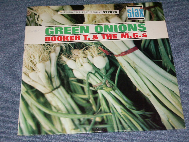 画像1: BOOKER T.& THE MG'S - GREEN ONIONS / 1968 Version? US AMERICA 2nd Press "YELLOW with 1984 Label" STEREO Used LP 
