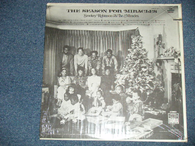 画像: SMOKEY ROBINSON and The MIRACLES - FOR SEASON FOR CHRISTMAS  ( MINT-/MINT-  Cut Out) / 1970 US AMERICA ORIGINAL   Used LP