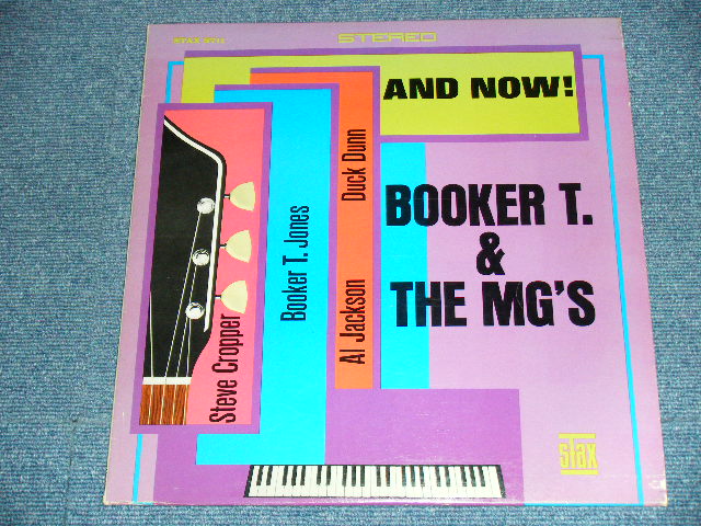画像1:  BOOKER T.& THE MG'S - AND NOW / 1966 US ORIGINAL STEREO LP 
