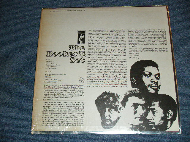 画像: BOOKER T.& THE MG'S - THE BOOKER T.SET (Ex+++/MINT-) / 1969 US AMERICA "YELLOW with PARAMOUNT & MEMPHIS ADDRESS Label"  Used LP