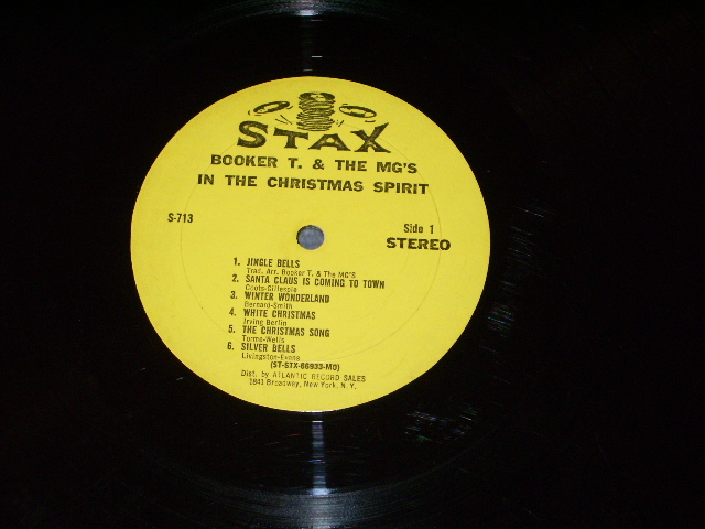 画像: BOOKER T.& THE MG'S - IN THE CHRISTMAS SPIRIT / 1967 US ORIGINAL STEREO LP 