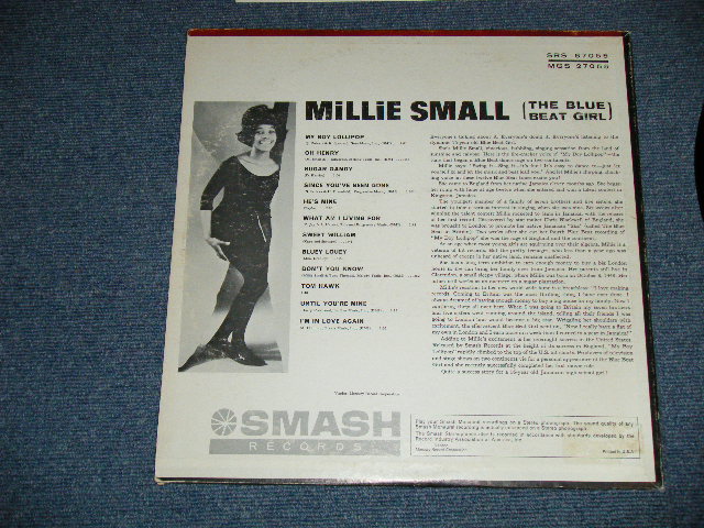 画像: MILLIE SMALL (The BLUE BEAT GIRL ) - MY BOY LOLLIPOP  ( Ex++/MINT-) / 1964 US AMERICA ORIGINAL MONO  Used LP 