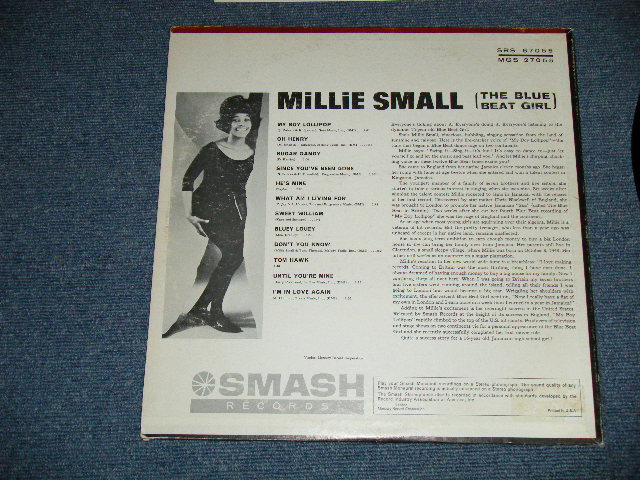 画像: MILLIE SMALL (The BLUE BEAT GIRL ) - MY BOY LOLLIPOP  ( Ex++/Ex,Ex++ A-3,4:VG++ Scratches) / 1964 US AMERICA ORIGINAL MONO  Used LP 