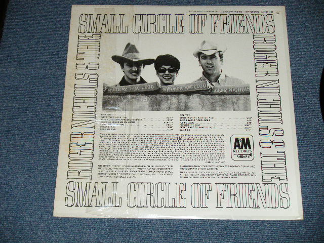 画像: ROGER NICHOLS & SMALL CIRCLE OF FRIENDS -  ROGER NICHOLS & SMALL CIRCLE OF FRIENDS ( Ex+++/Ex+++ Looks:Ex++  BB Hole )  / 1968 US AMERICA ORIGINAL   Used LP 