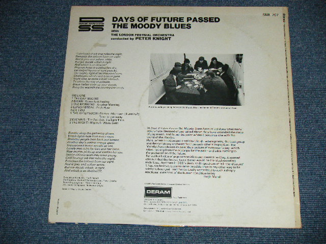 画像: The MOODY BLUES -  DAYS OF FUTURE PASSED (Matrix# 3W/3W ) ( Ex++/MINT-)  / 1967 UK ENGLAND ORIGINAL "STEREO" Used LP