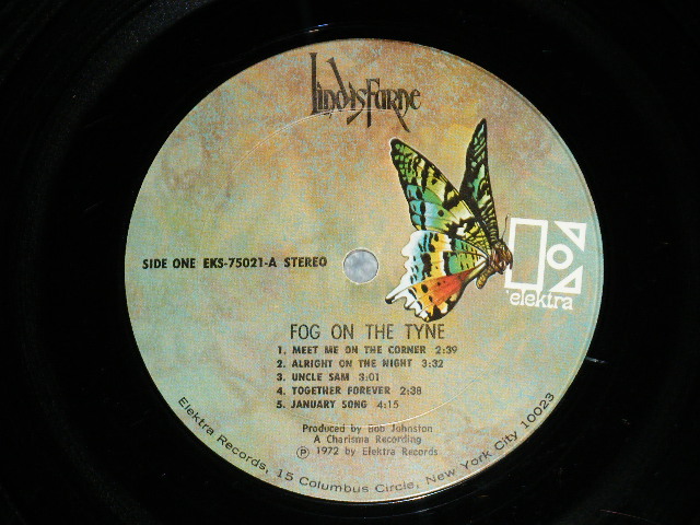 画像: LINDISFARNE -  FOG ON THE TYNE : With INSERTS  ( Ex/Ex+++ )  / 1972 US AMERICA ORIGINAL Used LP 