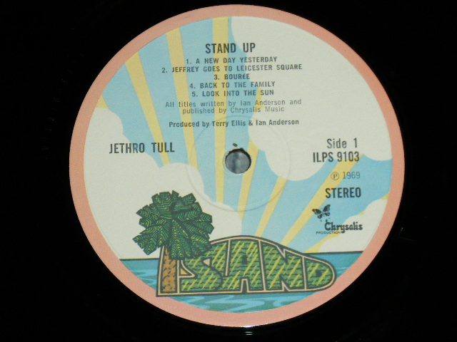 画像: JETHRO TULL - STAND-UP (Matrix # +A2 / no credit ) ( Ex++/Ex+++ Looks:Ex++)  /  1971 UK ENGLAND ORIGINAL 3rd press "PINK RIM Label"  Used LP