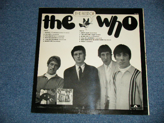 画像: THE WHO  - THE BEST OF THE WHO ( Ex+++/MINT- ) / 1960's? AUSTRALIA ORIGINAL?  Used  LP 