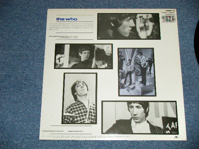 画像: THE WHO  - THE SINGLES ( Ex+++/MINT- ) / 1984 UK ENGLAND ORIGINAL  Used  LP 