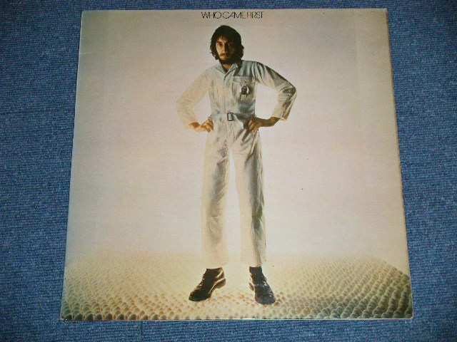 画像: PETER TOWNSHEND (of THE WHO)   -WHO CAME FIRST : With POSTER  ( Matrix # A//1 118 / B//1  118 ) ( Ex+++/MINT- ) / 1972 UK ENGLAND ORIGINAL  Used  LP 