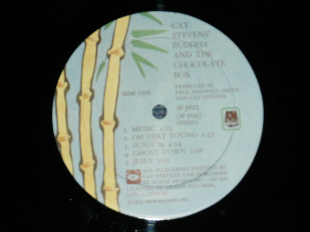 画像: CAT STEVENS - BUDDAH AND THE CHOCOLATE BOX (With ORIGINAL CUSTOM INNER SLEEVE)  (Ex+/Ex+++ A-1:Ex) / 1974 US AMERICA ORIGINAL Used LP 