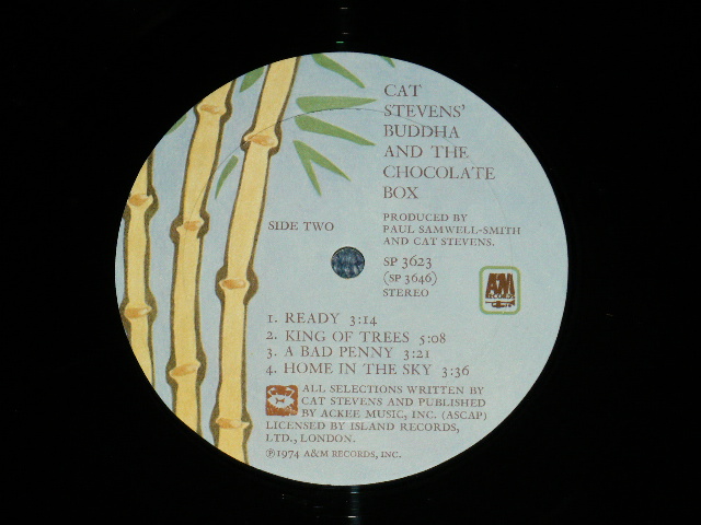 画像: CAT STEVENS - BUDDAH AND THE CHOCOLATE BOX (With ORIGINAL CUSTOM INNER SLEEVE)  (Ex+/Ex+++ A-1:Ex) / 1974 US AMERICA ORIGINAL Used LP 