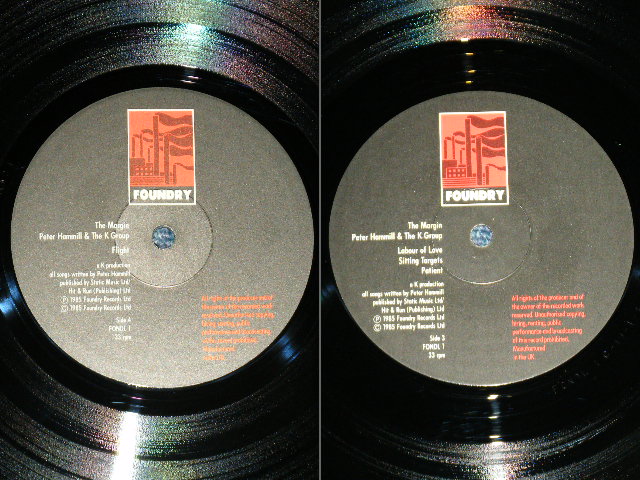 画像: PETER HAMMILL & The K Group - THE MARGIN  ( Ex++/MINT-)  / 1985 UK ENGLAND ORIGINAL Used 2-LP's 