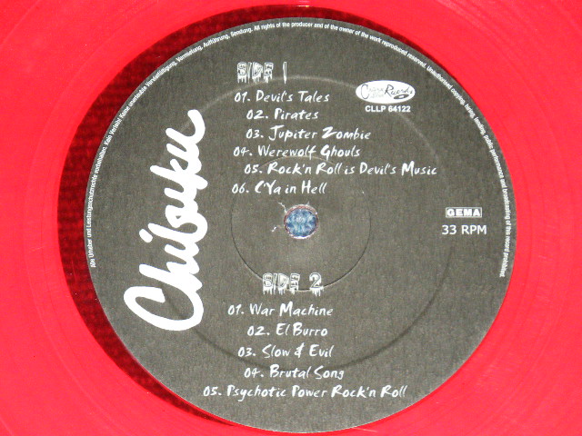 画像: CHIRUKO - DANS LA RUE   ( Ex++/MINT-)  / 2001 GERMANY GERMAN  ORIGINAL Limited "RED WAX Vinyl" Used LP