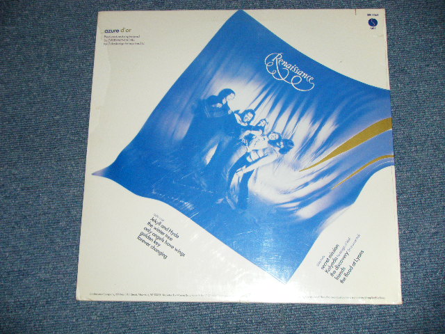 画像: RENAISSANCE - AZURE D'OR ( SEALED : Cut out ) / 1979  US AMERICA ORIGINAL "BRAND NEW SEALED" LP 