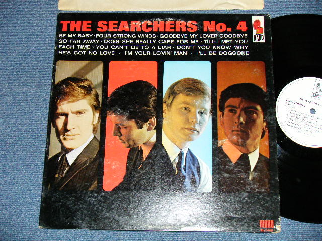 画像1: THE SEARCHERS - No.4  ( Ex/Ex+,Ex+++ Looks:Ex++ ) / 1965 US AMERICA ORIGINAL "WHITE LABEL PROMO" "MONO" Used LP 