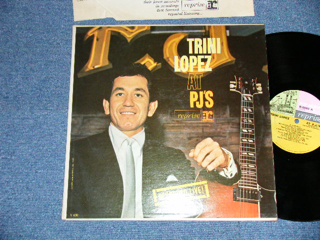 画像1: TRINI LOPEZ - AT PJ'S  ( Ex++/Ex+++ ) / 1963 US AMERICA ORIGINAL 1st Press "MULTI COLOR Label" MONO Used  LP 