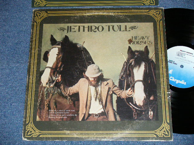 画像1: JETHRO TULL -  HEAVY HORSES  ( Ex-/Ex+++ )  /  1978 US AMERICA  ORIGINAL "BLUE Label"  Used LP 