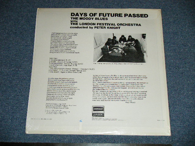 画像: The MOODY BLUES -  DAYS OF FUTURE PASSED (Matrix# 1B/1C) ( MINT/MINT-)  / 1973 Mayve Released Version  US AMERICA ORIGINAL  1st Press " DERAM on Top Half of Label" Used LP
