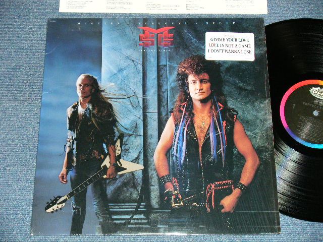 画像1: MSG / McAULEY MICHAEL SCHENKER GROUP - PERFECT TIMING( MINT-/MINT ) / 1987 US AMERICA ORIGINAL Used LP