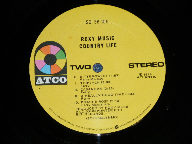 画像: ROXY MUSIC - COUNTRY LIFE : CENSORED COVER!!!! ( Ex+/Ex+,E+++ Sound:MINT-) / 1974 US AMERICA ORIGNAL 1st Press Cover LP 