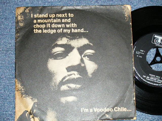 画像1: JIMI HENDRIX - VOODOO CHILE: HEY JOE :  WATCHTOWER ( Ex/Ex++)  / 1968 UK ENGLAND ORIGINAL Used  7"EP With PICTURE  SLEEVE 