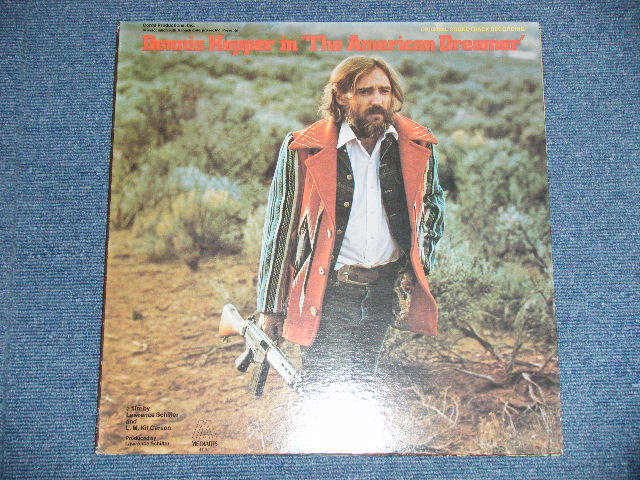 画像: OST : V.A. (GENE CLARK,HELLO PEOPLE,JOHN MANNING,CHRIS SIKELIANOS,JOHN BUCK WILKIN,ABBEY ROAD SINGERS ) - DENNIS HOPPER in THE AMERICAN DREAMER : With POSTER (Ex++/MINT- : EDSP )   / 1971 US AMERICA ORIGINAL Used LP 