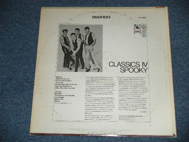 画像: CLASSICS IV - SPOOKY( Ex/Ex+++ )  / 1968 US AMERICA ORIGINAL Used LP 