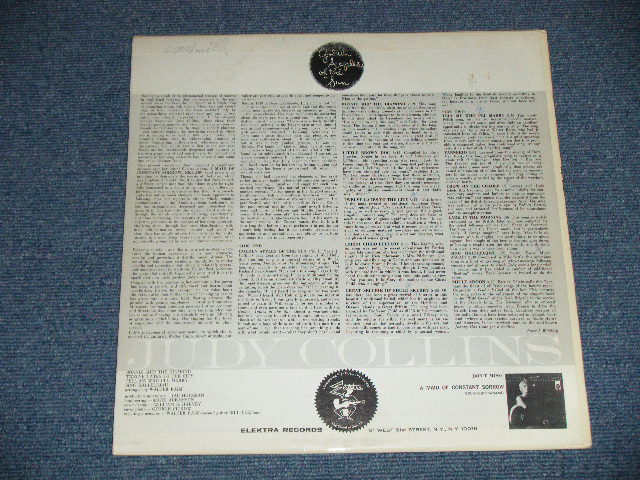 画像: JUDY COLLINS - GOLDEN APPLES OF THE SUN  ( Ex+++/Ex+++ )  / 1962 US AMERICA ORIGINAL 1st Press "GUITAR PLAYER Label" MONO Used LP 