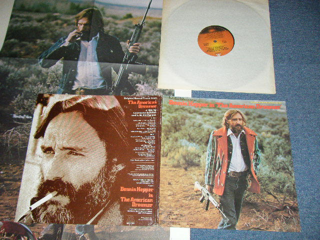 画像1: OST : V.A. (GENE CLARK,HELLO PEOPLE,JOHN MANNING,CHRIS SIKELIANOS,JOHN BUCK WILKIN,ABBEY ROAD SINGERS ) - DENNIS HOPPER in THE AMERICAN DREAMER : With POSTER (Ex++/MINT- : EDSP )   / 1971 US AMERICA ORIGINAL Used LP 