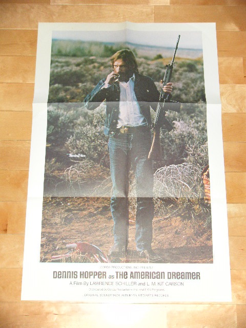 画像: OST : V.A. (GENE CLARK,HELLO PEOPLE,JOHN MANNING,CHRIS SIKELIANOS,JOHN BUCK WILKIN,ABBEY ROAD SINGERS ) - DENNIS HOPPER in THE AMERICAN DREAMER : With POSTER (Ex++/MINT- : EDSP )   / 1971 US AMERICA ORIGINAL Used LP 