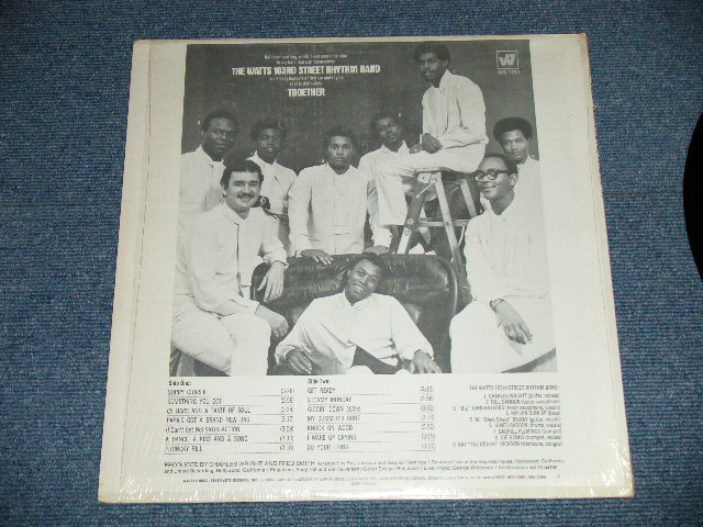 画像: Ｔhe WATTS 103rd STREET RHYTHM BAND - TOGETHER ( MINT-/Ex+++)  / 1973 US AMERICA ORIGINAL 1st Press "GREEN with "W7" Logo on Top  Label" Used LP 