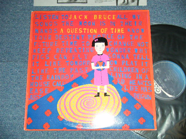 画像1: JACK BRUCE of CREAM - A QUESTION OF TIME ( Ex++/MINT- )  / 1989 US AMERICA ORIGINAL Used  LP